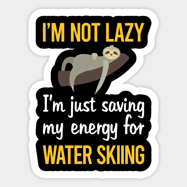 Saving Energy For Water Skiing Sticker by symptomovertake